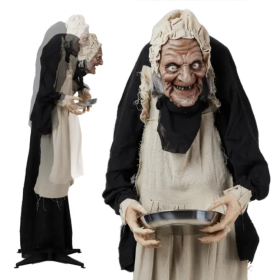 5 FT Maid Halloween Standing Decoration