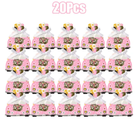 20 Pcs Wedding Party Favor Treat Boxes Unique Wedding Car Design Gift Box