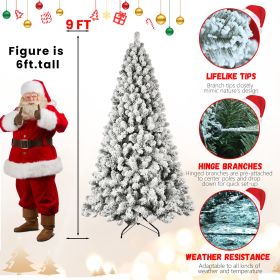 PE, PVC, Christmas Tree, Christmas Decorations (Option: 9ft)
